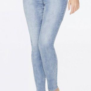 NYDJ Women's Light Blue Ami Skinny Jeans Biscayne (16)